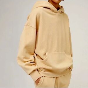 WEWOREWHAT OVERSIZED COTTON SWEATSHIRT HOODIE XL
